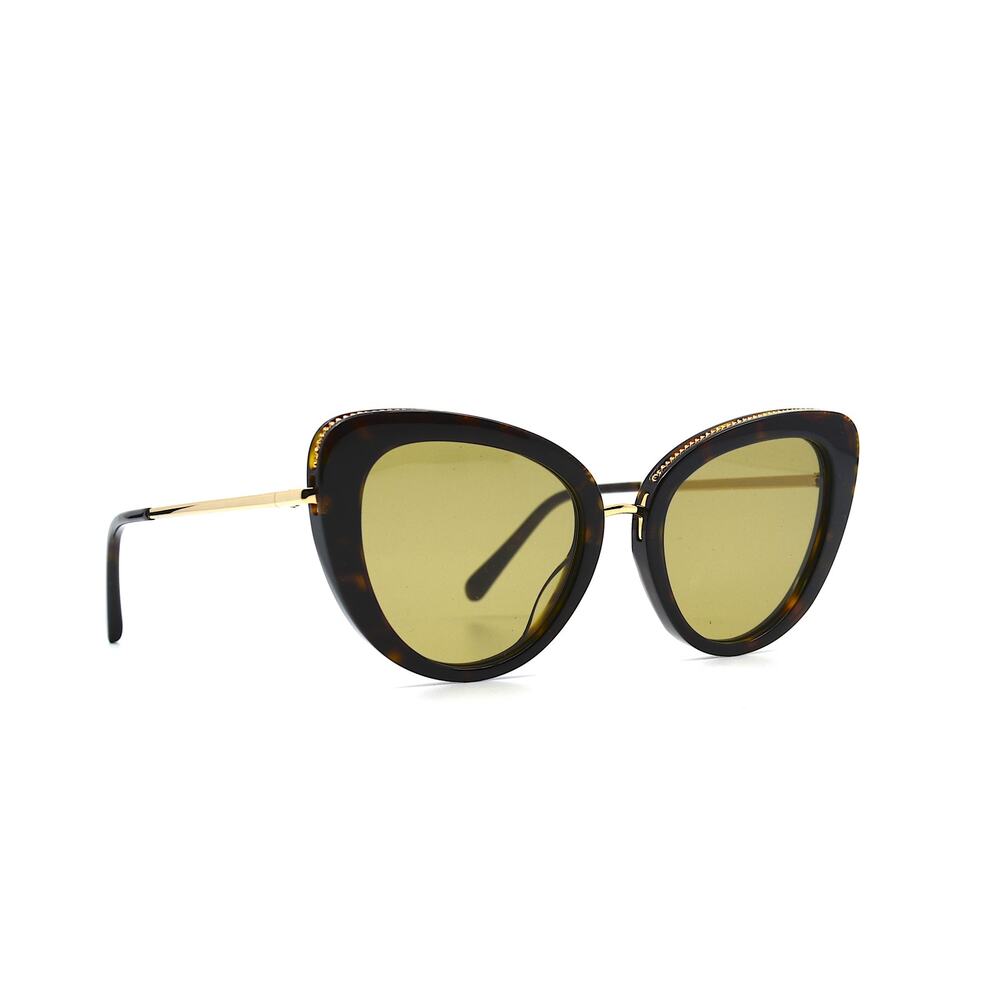 STELLA McCARTNEY SC0189S 002 HAVANA GREEN WOMEN'S AUTHENTIC SUNGLASSES - Picture 3 of 9